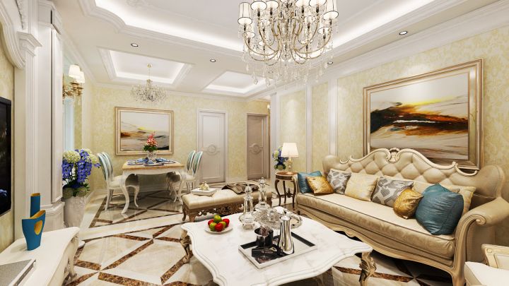 恒茂國際129㎡歐式案例