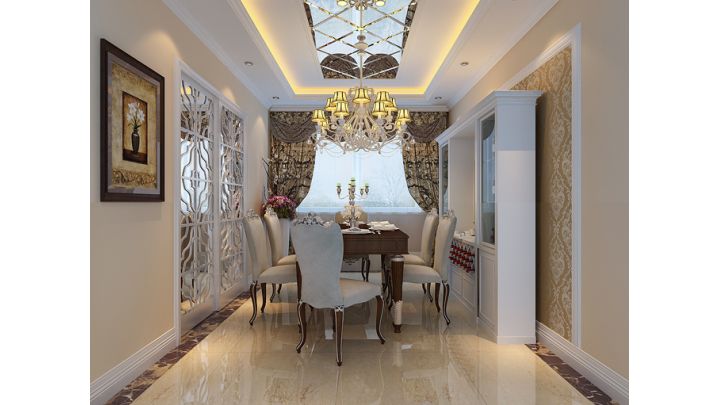 浭陽華府156㎡簡歐風格案例