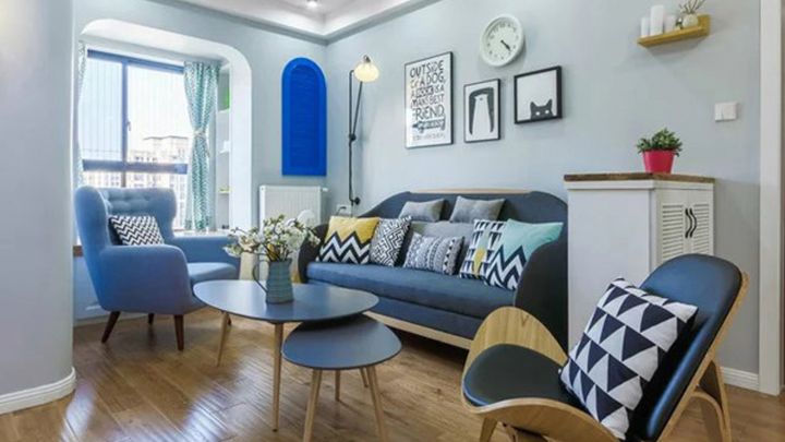 湖畔酈舍荷風(fēng)苑102㎡北歐風(fēng)格案例