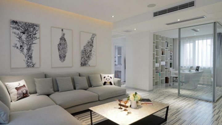 海港城130㎡簡約風(fēng)格案例