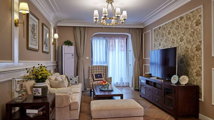 橡樹灣108㎡簡美風(fēng)格案例