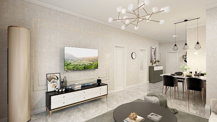 唐山萬(wàn)潤(rùn)城-116平米-8.8萬(wàn)元-簡(jiǎn)約而不簡(jiǎn)單的設(shè)計(jì)