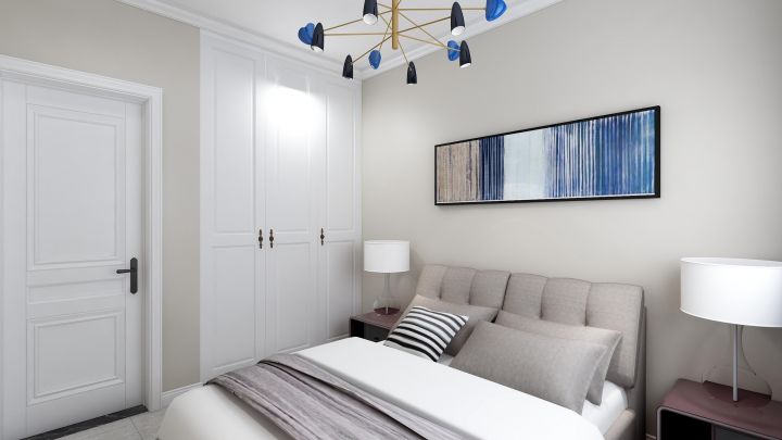 唐山鉑悅山-135平米-12萬(wàn)元-馨典雅的暖色系