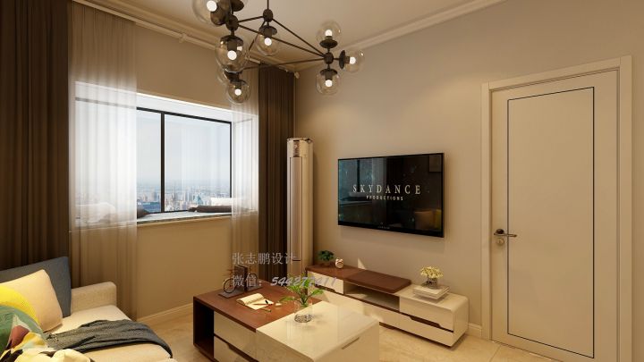 景泰翰林-73平米-4.8萬元-北歐風(fēng)格