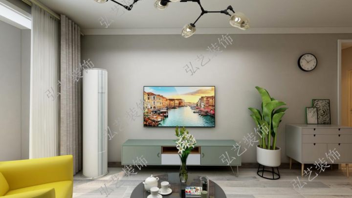 唐山景泰翰林-87平米-現(xiàn)代設計