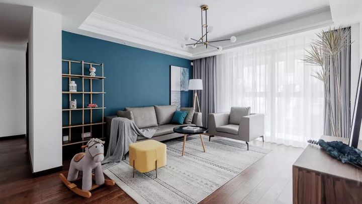 120㎡簡約北歐，慵懶而隨性的質(zhì)感生活