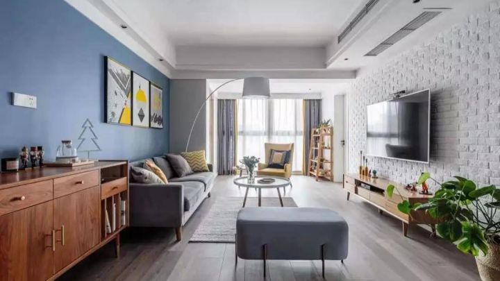 130㎡舒適北歐，生活就是簡單隨性