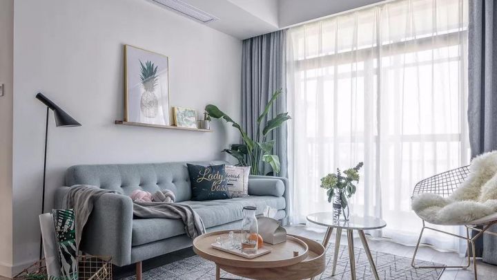 114㎡舒適北歐,輕盈柔和的暖心之家