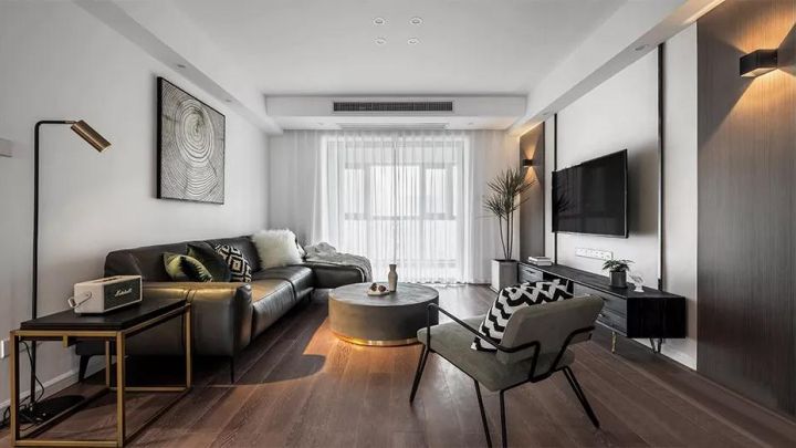 現代主義，演繹簡約優(yōu)雅的質感空間