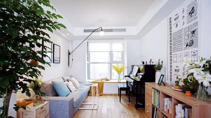 北歐風(fēng)三居，原木打造一個(gè)清凈無(wú)雜的家！