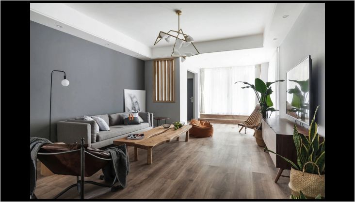 萬潤城-137平米-北歐混搭