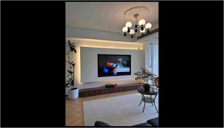 簡(jiǎn)約混搭輕法式客廳