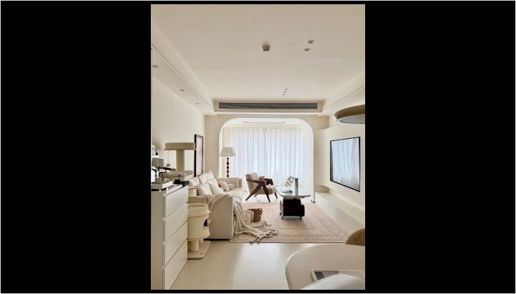 100㎡的奶油風(fēng)小家，溫馨舒適