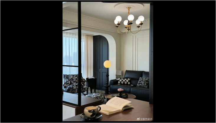 法式復(fù)古實(shí)景落地