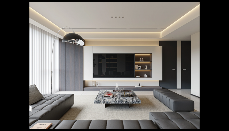 現(xiàn)代簡約風(fēng)，高級感藏在細(xì)節(jié)里